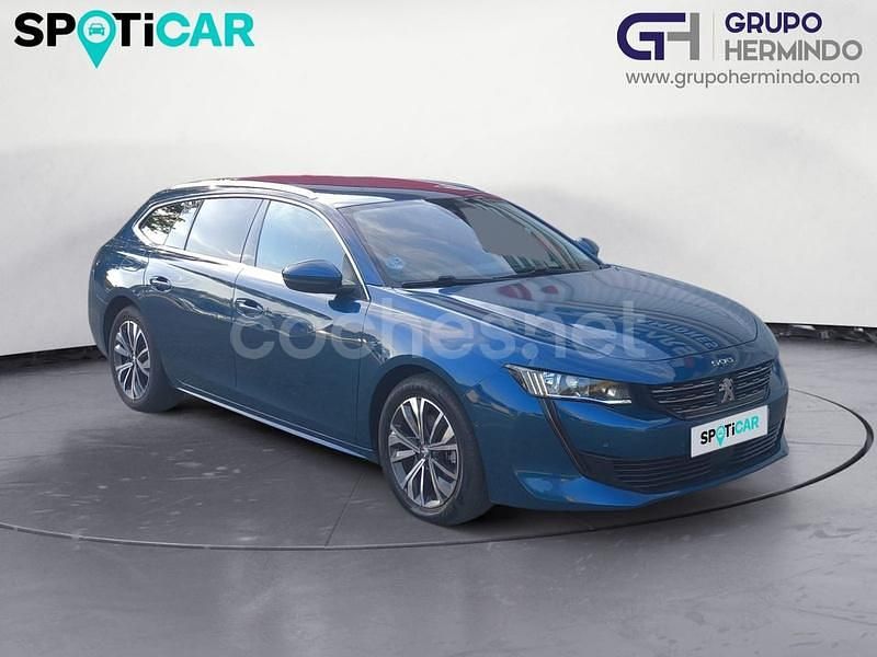 Usado Peugeot 508 SW Allure 130 CV (95 kW) 2021 Azul Familiar