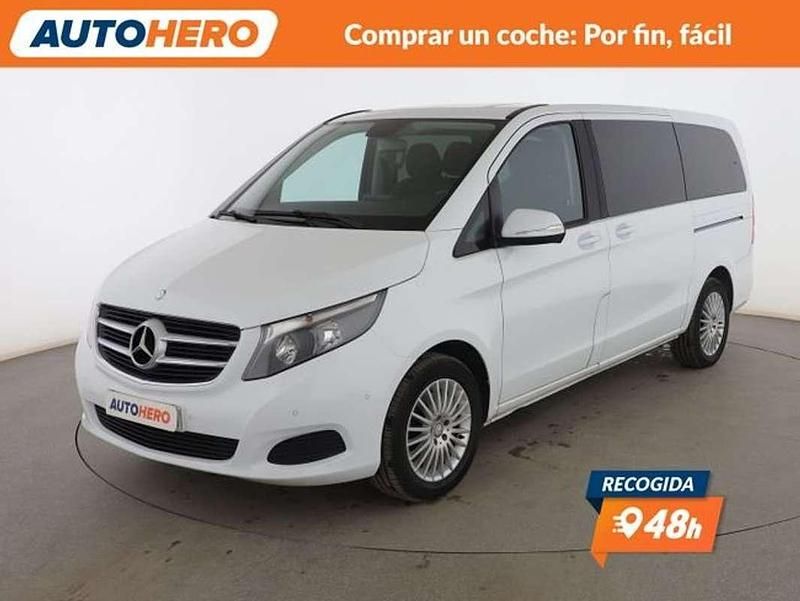 Blanco Usado 2015 Mercedes V220 Avantgarde Monovolumen | 31.332 € (Precio justo) - Imagen 1/3