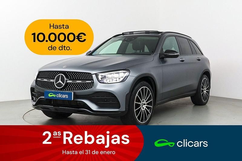 Gris Usado 2022 Mercedes GLC300e SUV | 41.490 € (Buen precio) - Imagen 1/4