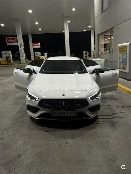 Usado Mercedes CLA200 163 CV (119 kW) 2020 Blanco Coupe