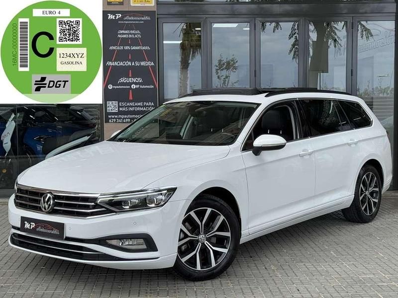 Blanco Usado 2020 VW Passat Executive Familiar | 16.990 € (Precio justo) - Imagen 1/4