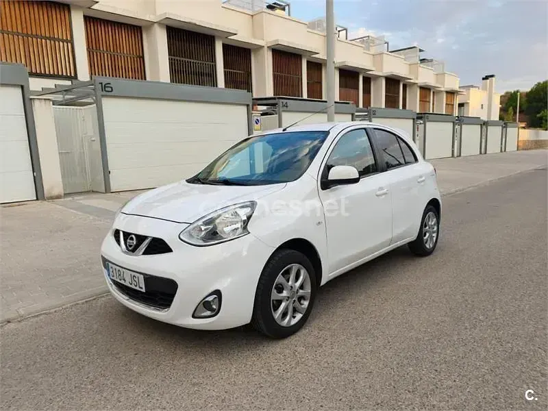 Usado Nissan Micra Visia 80 CV (58 kW) 2016 Blanco Utilitario