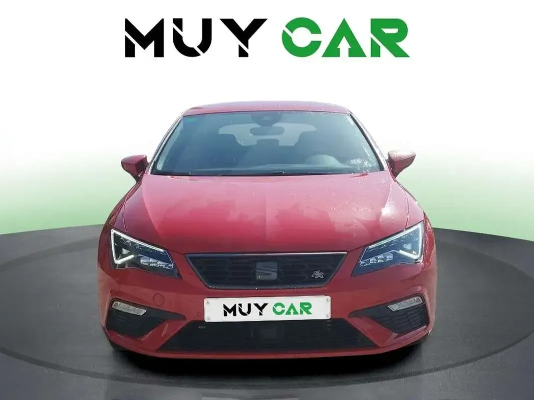 Usado Seat Leon FR 150 CV (110 kW) 2020 Rojo Utilitario
