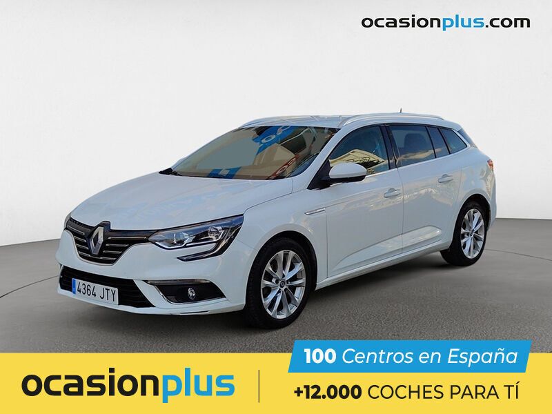 Blanco Usado 2016 Renault Mégane GrandTour Zen Familiar | 11.450 € (Precio justo) - Imagen 1/4