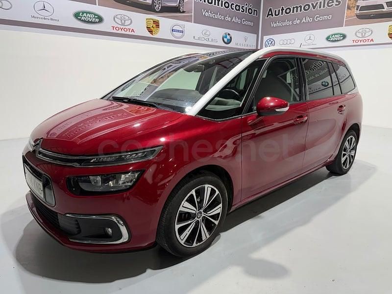 Usado Citroën Grand C4 Picasso Feel 130 CV (95 kW) 2018 Granate Monovolumen
