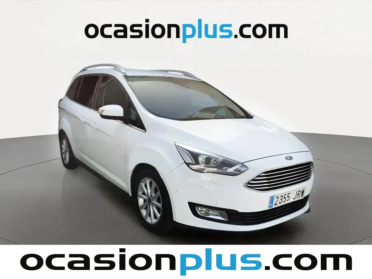 Usado Ford C-MAX Titanium 120 CV (88 kW) 2016 Blanco Monovolumen