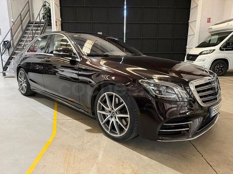 Usado Mercedes S400 340 CV (250 kW) 2018 Marrón Berlina
