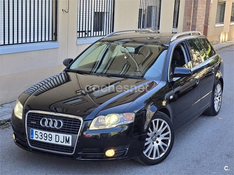 Usado Audi A4 163 CV (119 kW) 2005 Negro Familiar