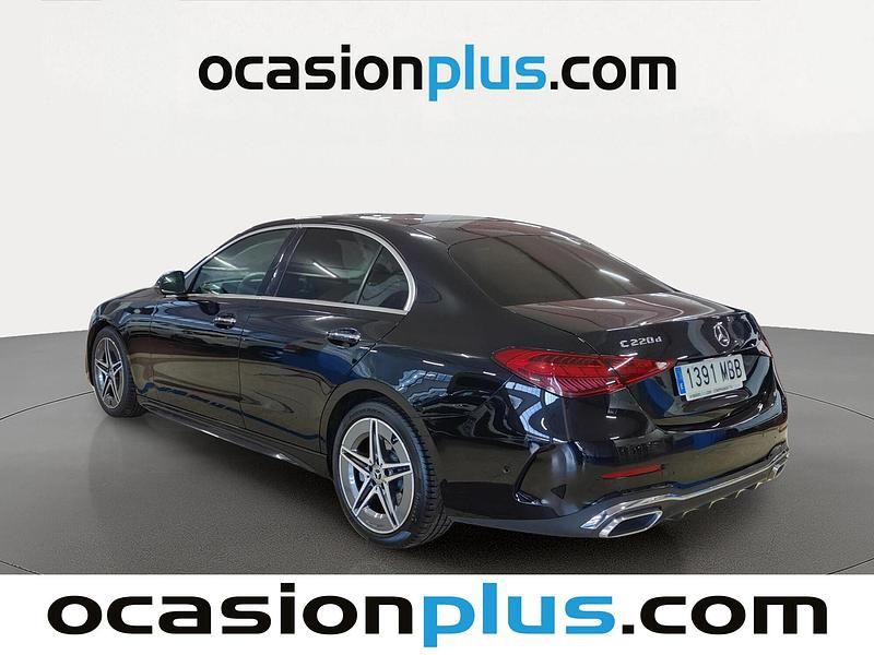 Usado Mercedes C220 200 CV (147 kW) 2022 Negro Berlina