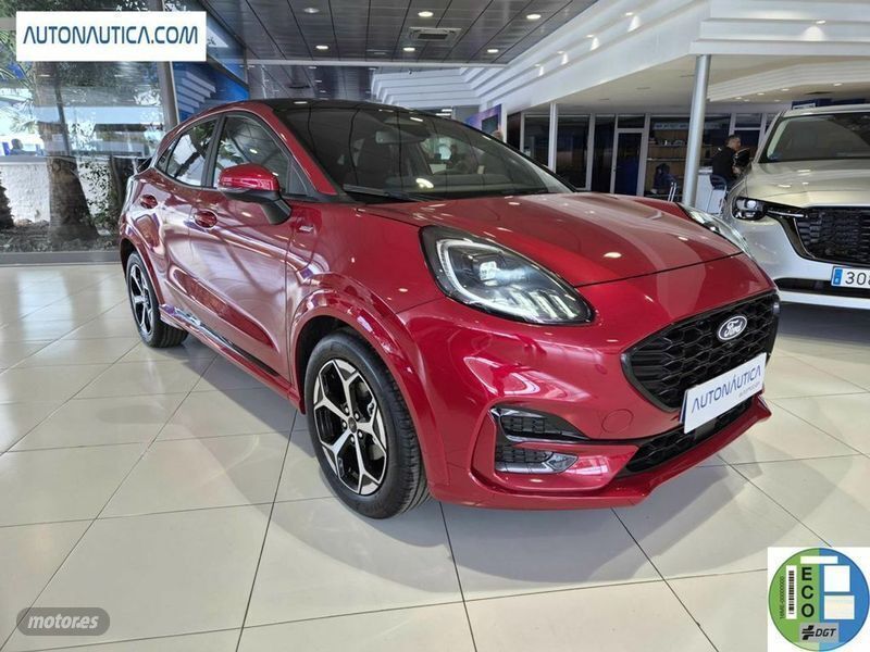 Rojo Nuevo 2024 Ford Puma ST-Line SUV | 23.500 € (Un poco caro) - Imagen 1/4