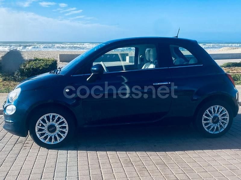 Usado Fiat 500 Lounge 69 CV (50 kW) 2020 Azul Berlina