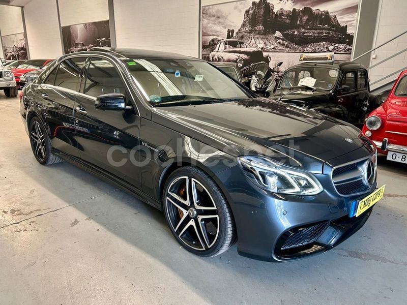 Usado Mercedes E63 AMG AMG 585 CV (430 kW) 2014 Negro Berlina