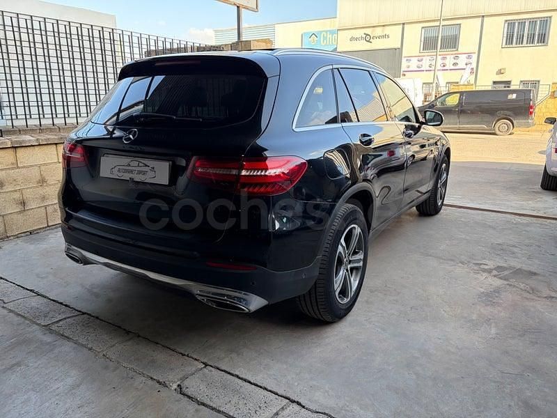Usado Mercedes GLC220 170 CV (125 kW) 2018 Negro SUV
