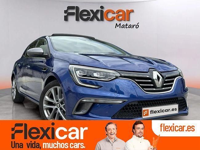 Usado Renault Mégane GT Line GT-Line 130 CV (95 kW) 2017 Azul Berlina