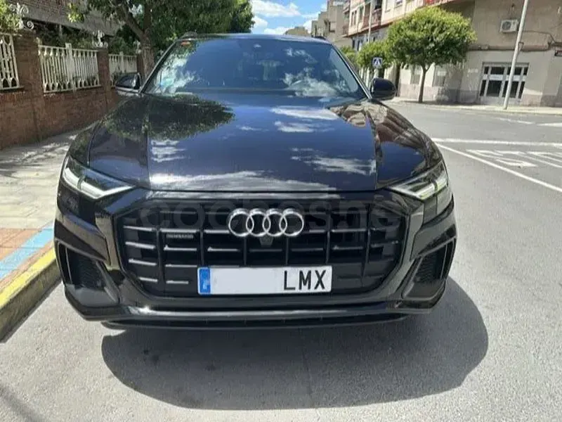 Usado Audi Q8 S-Line 286 CV (210 kW) 2020 Negro SUV