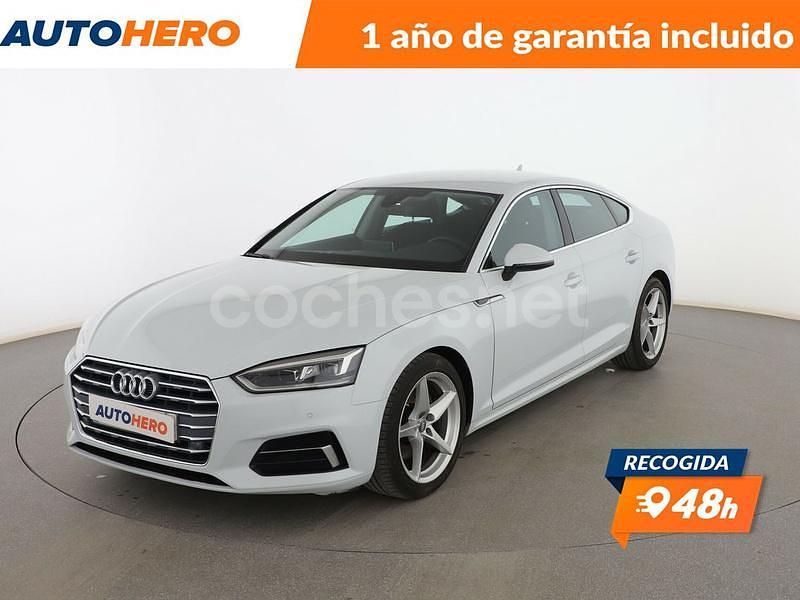 Blanco Usado 2018 Audi A5 Sportback Comfort Berlina | 23.799 € (Precio justo) - Imagen 1/3