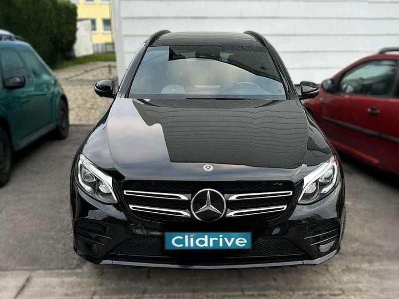 Usado Mercedes GLC250 204 CV (150 kW) 2017 Negro SUV