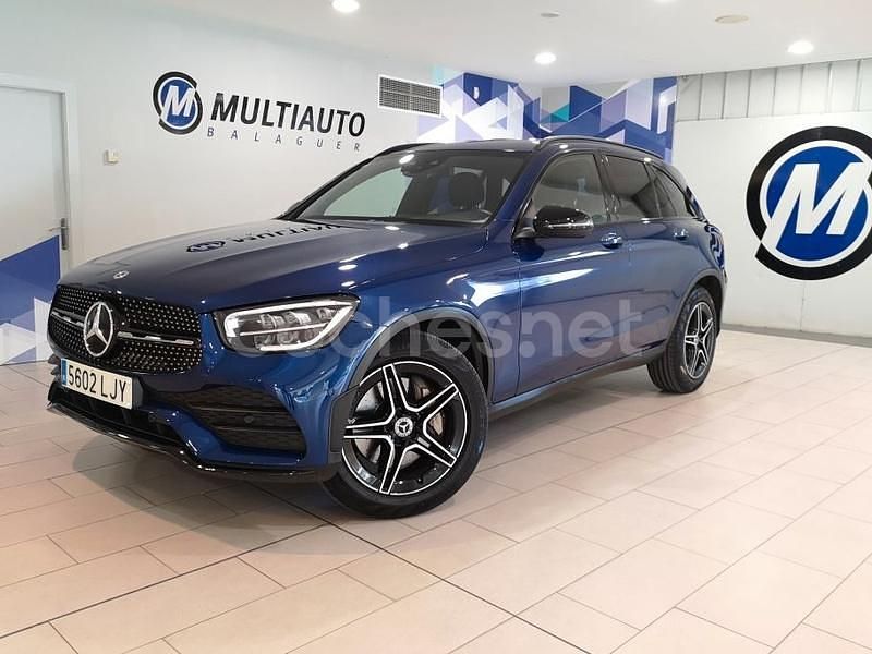 Azul Usado 2020 Mercedes GLC200 SUV | 39.900 € (Precio justo) - Imagen 1/4