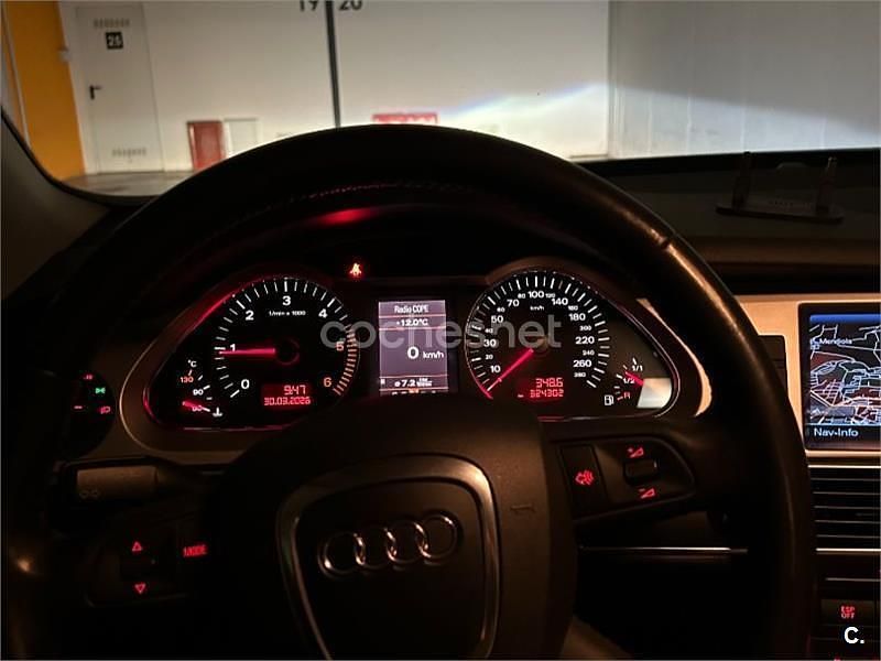 Usado Audi A6 240 CV (176 kW) 2010 Azul Berlina