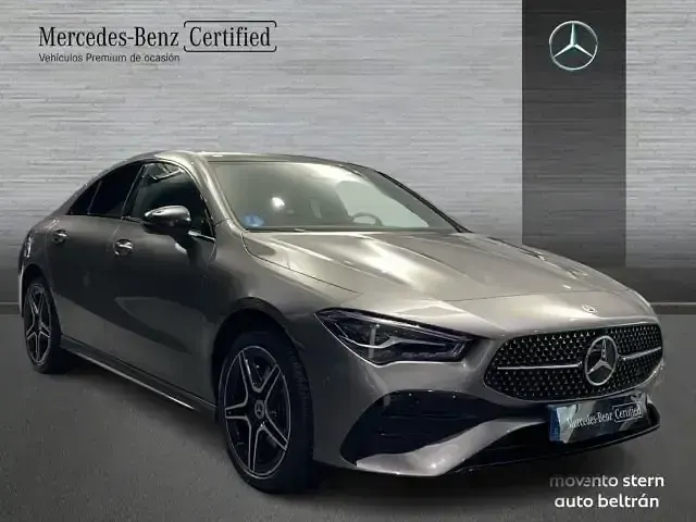 Usado Mercedes CLA250e 218 CV (160 kW) 2025 Gris Coupe