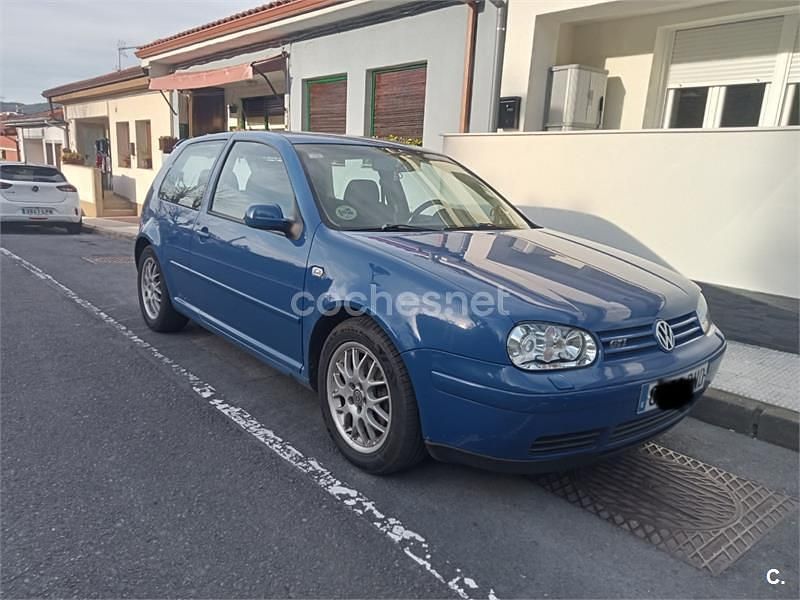 Usado VW Golf IV GTI 150 CV (110 kW) 2001 Azul Berlina