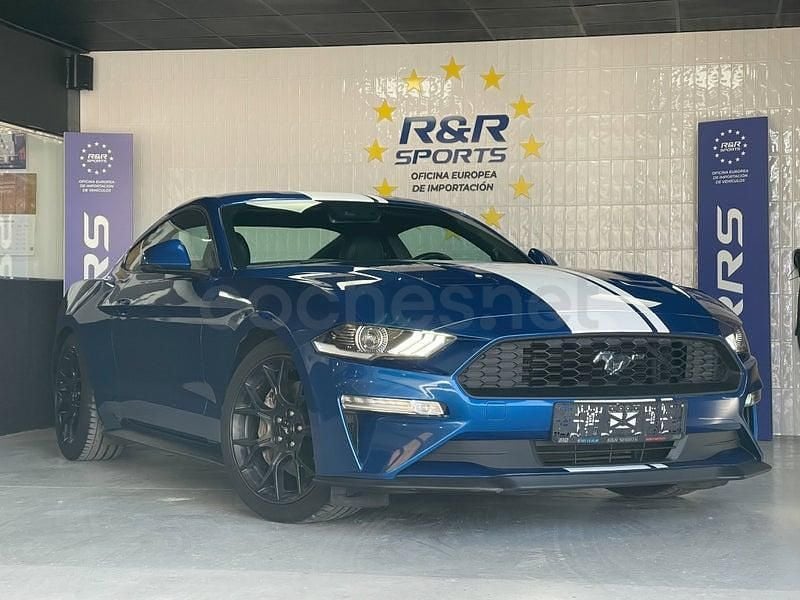 Usado Ford Mustang 290 CV (213 kW) 2019 Azul Coupe