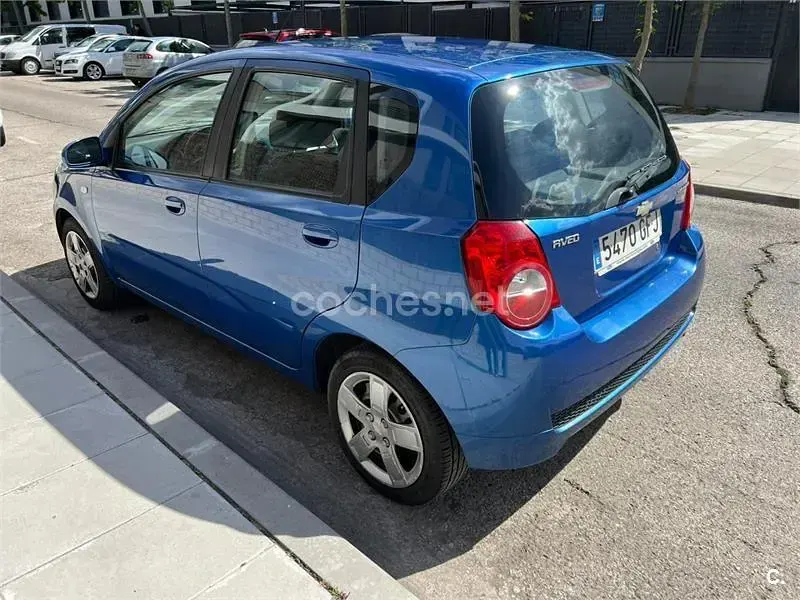 Usado Chevrolet Aveo LS 100 CV (73 kW) 2008 Azul Berlina
