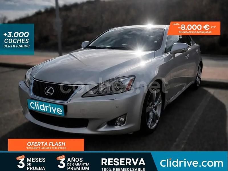 Usado Lexus IS250 Sport Line 208 CV (152 kW) 2010 Gris / plata Berlina