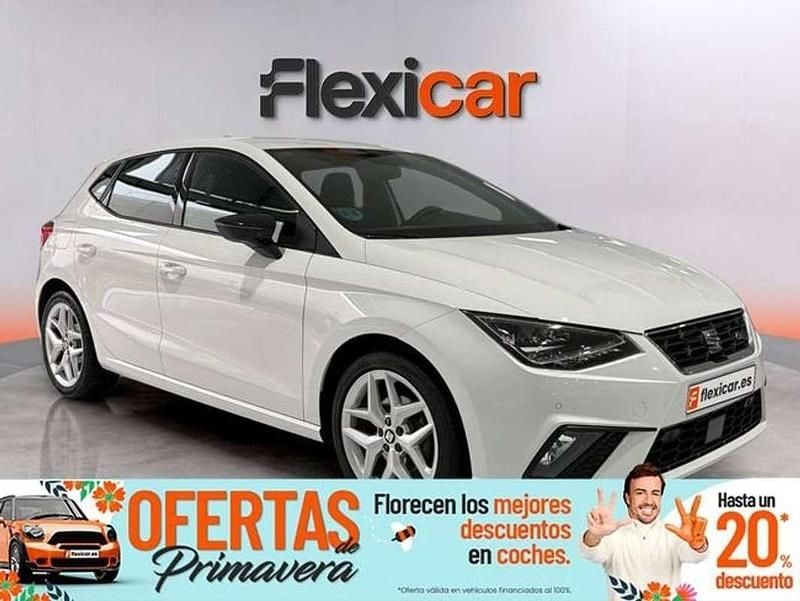 Usado Seat Ibiza FR 105 CV (77 kW) 2021 Blanco Utilitario
