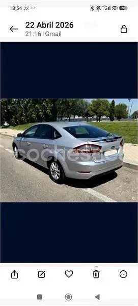 Usado Ford Mondeo 115 CV (84 kW) 2011 Gris / plata Berlina