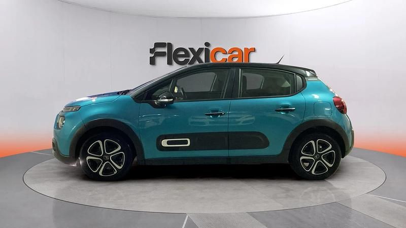 Usado Citroën C3 Feel 83 CV (61 kW) 2022 Azul Utilitario