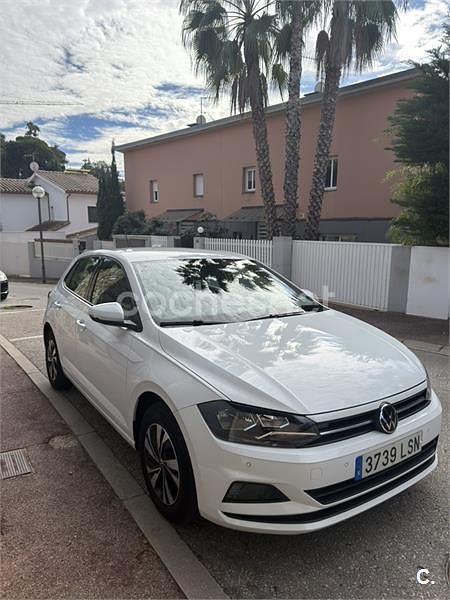 Blanco Usado 2021 VW Polo Advance Berlina | 14.550 € (Buen precio) - Imagen 1/4