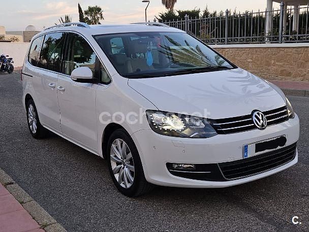 Usado VW Sharan Sport 177 CV (130 kW) 2014 Blanco Monovolumen