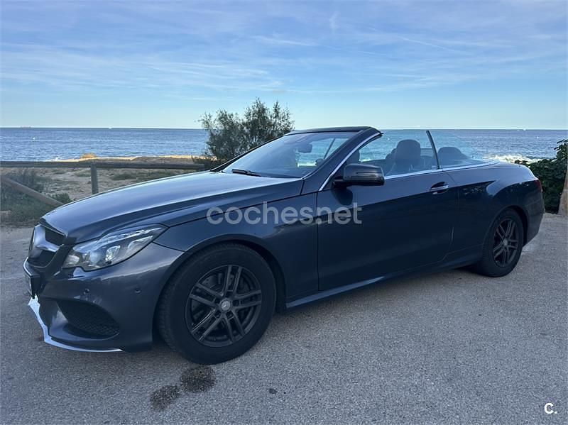 Gris / plata Usado 2015 Mercedes E350 Descapotable | 25.900 € (Caro) - Imagen 1/4