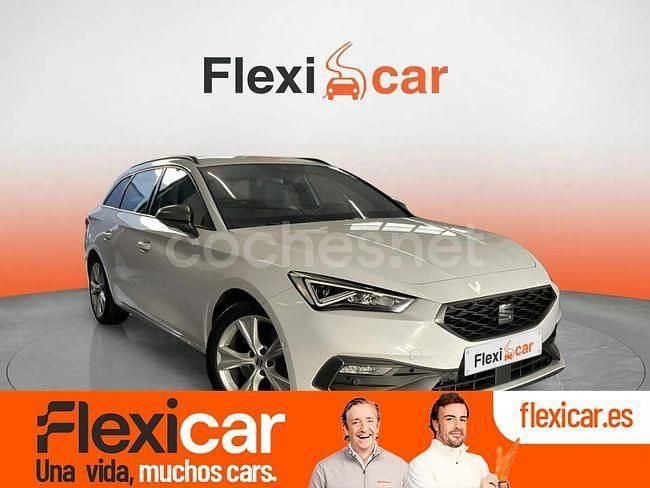Blanco Usado 2021 Seat Leon FR Familiar | 19.290 € (Buen precio) - Imagen 1/4