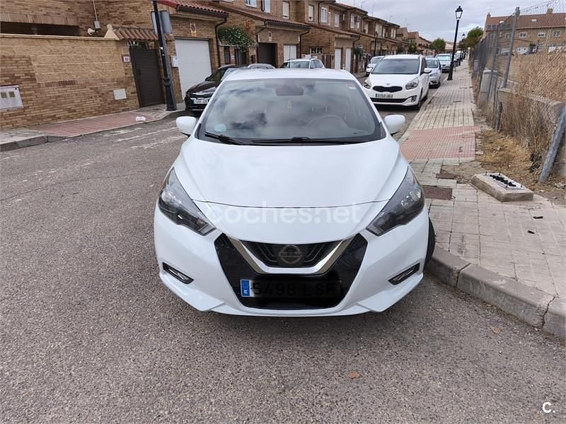Usado Nissan Micra Acenta 92 CV (67 kW) 2021 Blanco Berlina