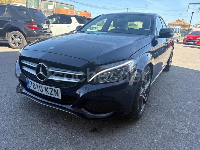 Azul Usado 2017 Mercedes C220 Berlina | 20.900 € (Precio justo) - Imagen 1/4
