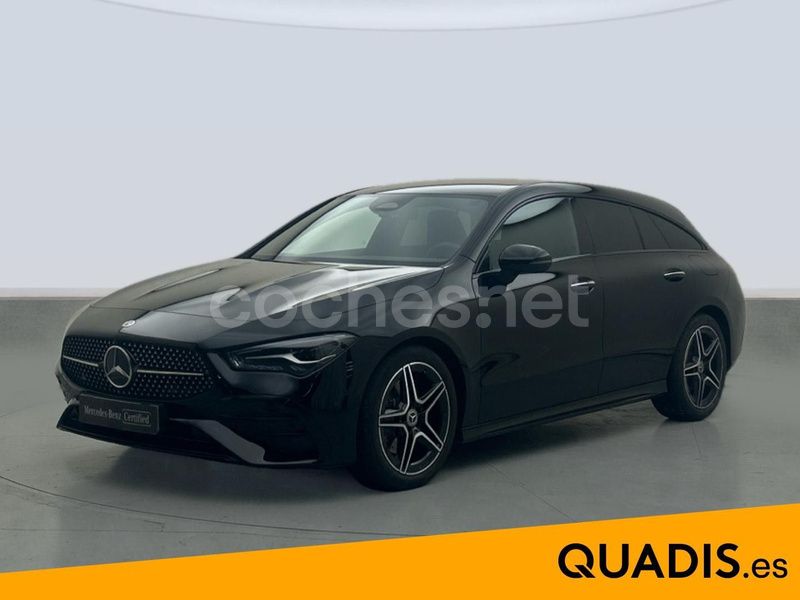 Negro noche Usado 2024 Mercedes CLA200 Shooting Brake AMG line Familiar | 39.900 € (Precio justo) - Imagen 1/4