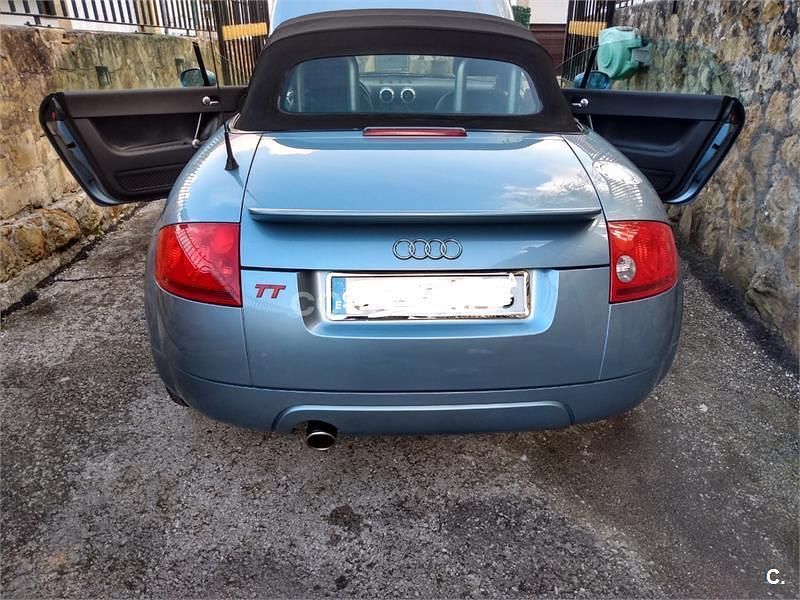 Usado Audi TT Roadster 150 CV (110 kW) 2002 Azul Descapotable