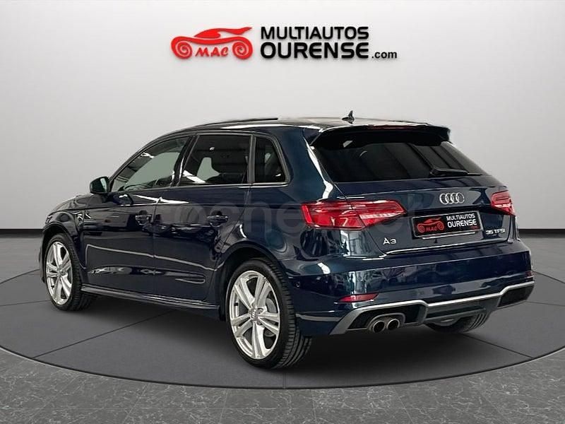 Brugt Audi A3 S-Line 150 HK (110 kW) 2020 Blå Sedan
