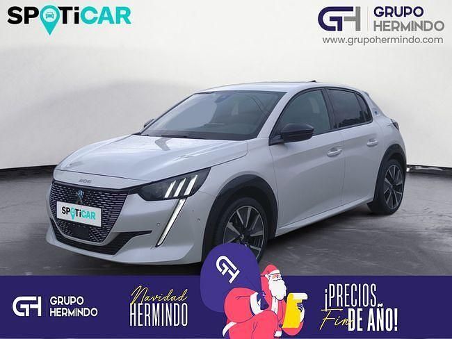 Blanco Usado 2021 Peugeot e-208 GT Utilitario | 13.500 € (Buen precio) - Imagen 1/4