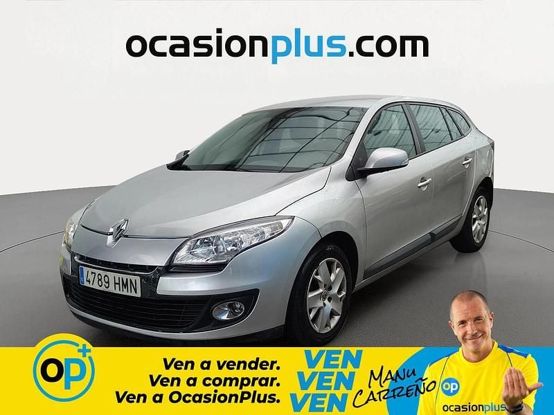 Usado Renault Mégane GrandTour Expression 110 CV (80 kW) 2012 Gris Familiar
