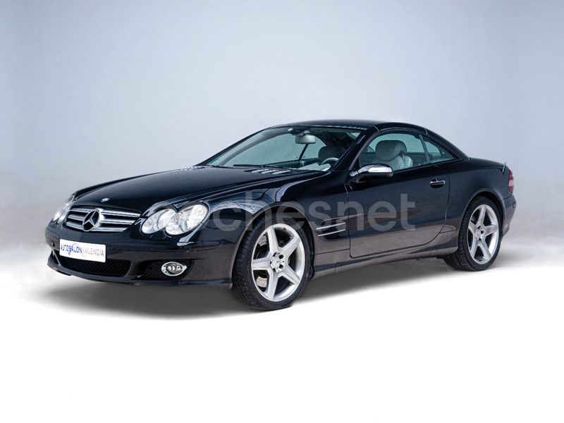 Usado Mercedes SL500 388 CV (285 kW) 2006 Negro Descapotable