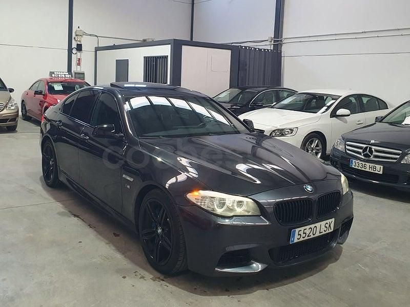 Usado BMW M550 381 CV (280 kW) 2013 Gris / plata Berlina