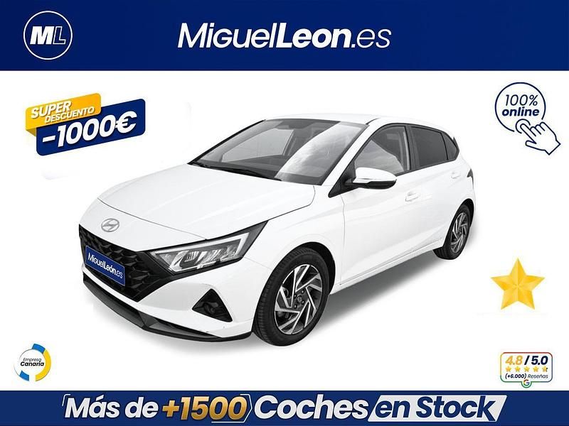 Blanco Nuevo 2025 Hyundai i20 Berlina | 18.985 € (Precio justo) - Imagen 1/2