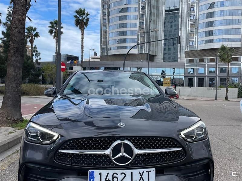 Usado Mercedes C200 184 CV (135 kW) 2022 Negro Berlina
