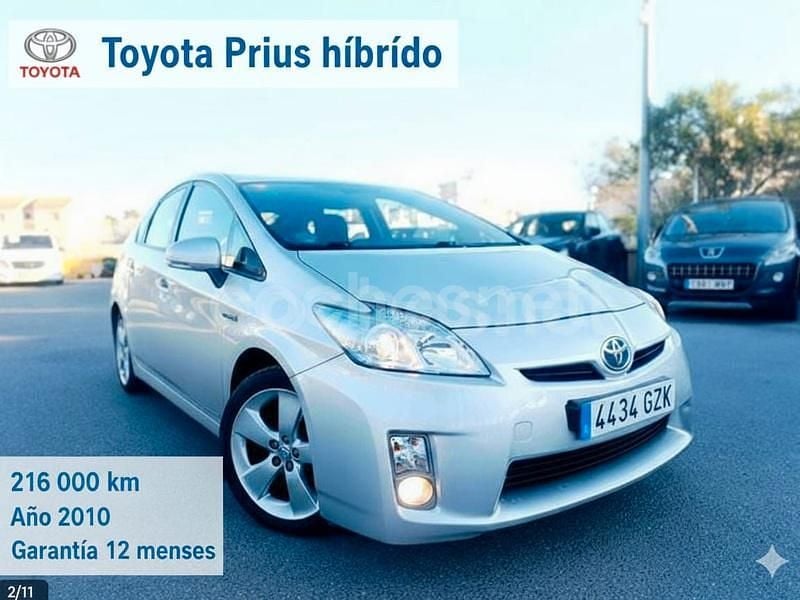 Gris / plata Usado 2010 Toyota Prius Advance Berlina | 8500 € (Precio justo) - Imagen 1/4