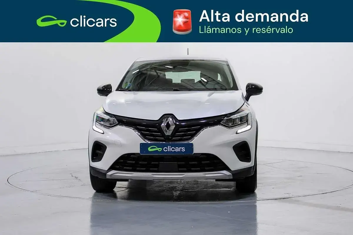 Usado Renault Captur Intens 101 CV (74 kW) 2022 Blanco SUV