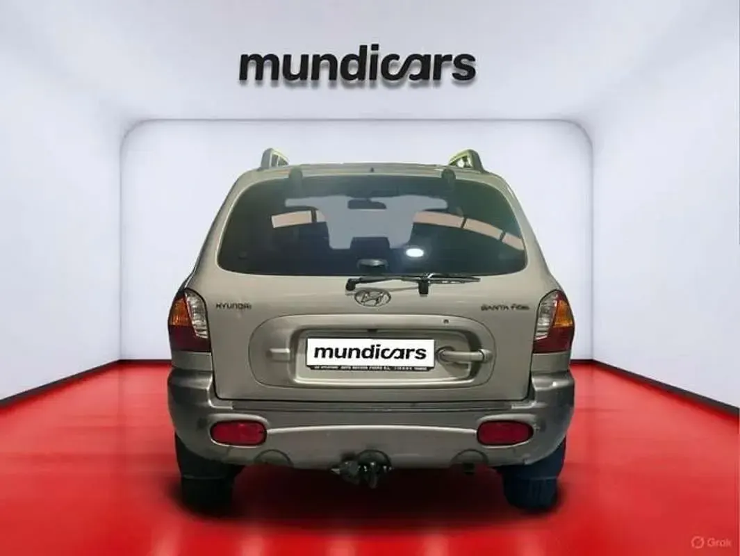 Usado Hyundai Santa Fe GLS 146 CV (107 kW) 2004 Gris SUV
