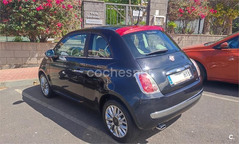 Negro Usado 2014 Fiat 500 Lounge Berlina | 4600 € - Imagen 1/4